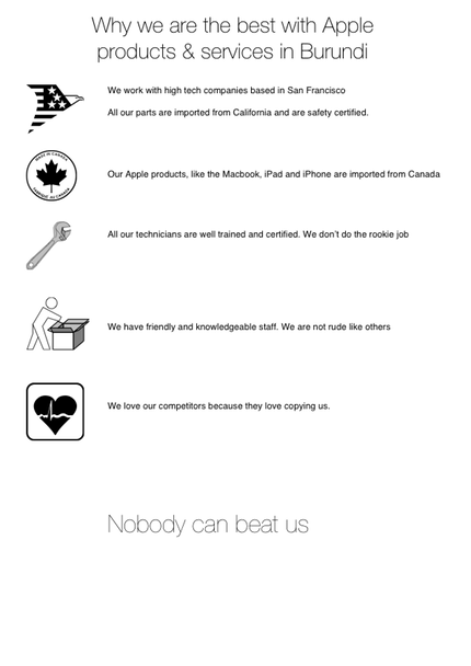 why we are the best